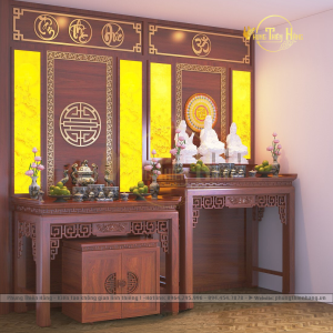 Phòng Thờ Gia Tiên & thờ Phật mã PTTP61